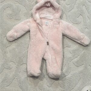 Carter's Soft Pink Fleece Footie